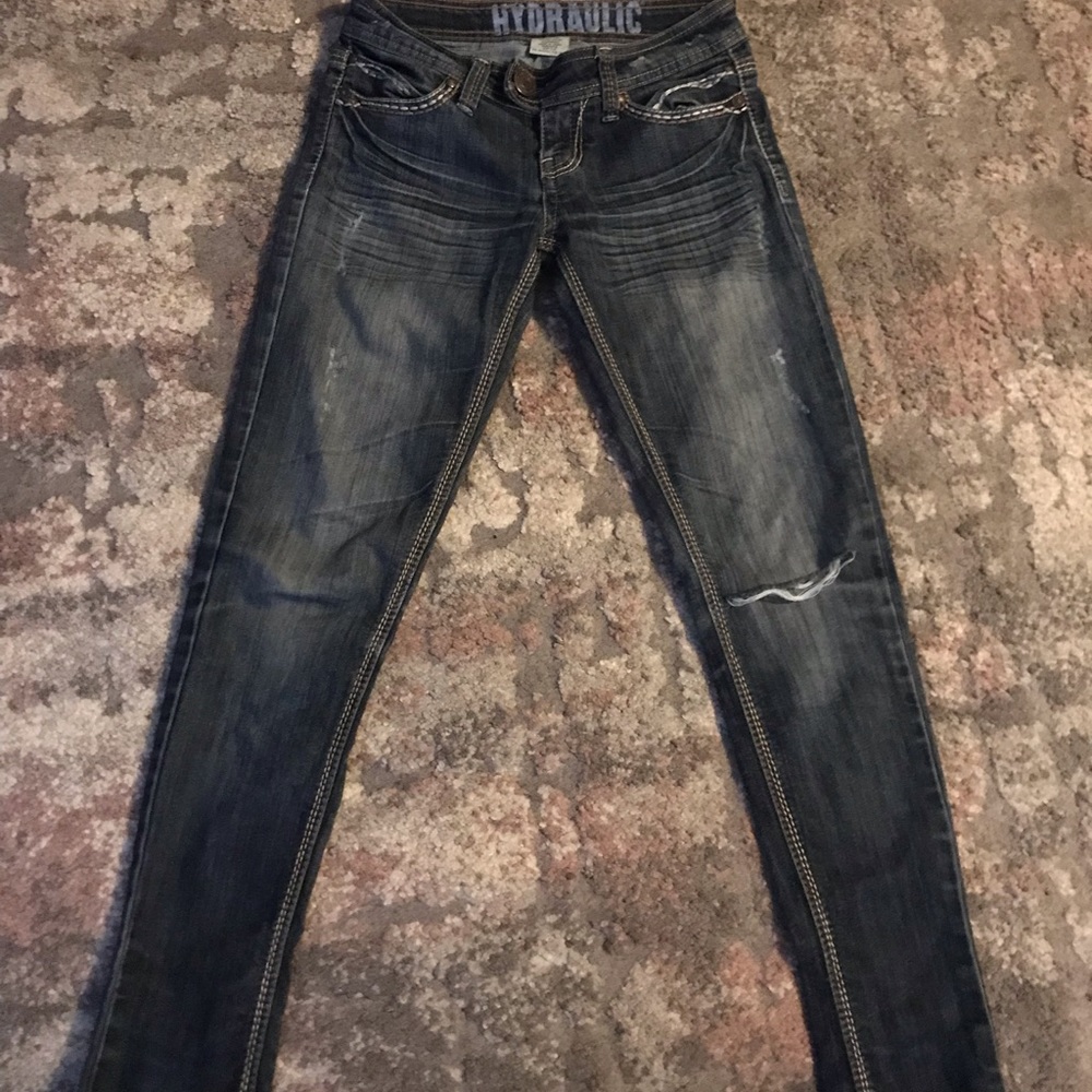 Hydraulic Jeans Junior size 3/4 Gray